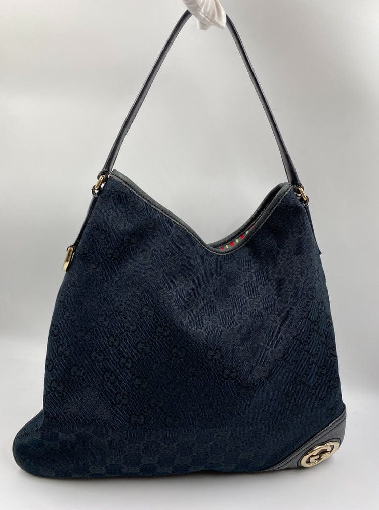 Gucci Leather Canvas Tote Style 20
