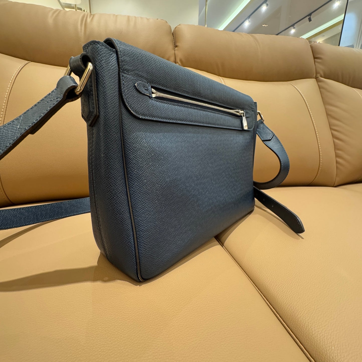 LV Dark Blue Messenger Bag