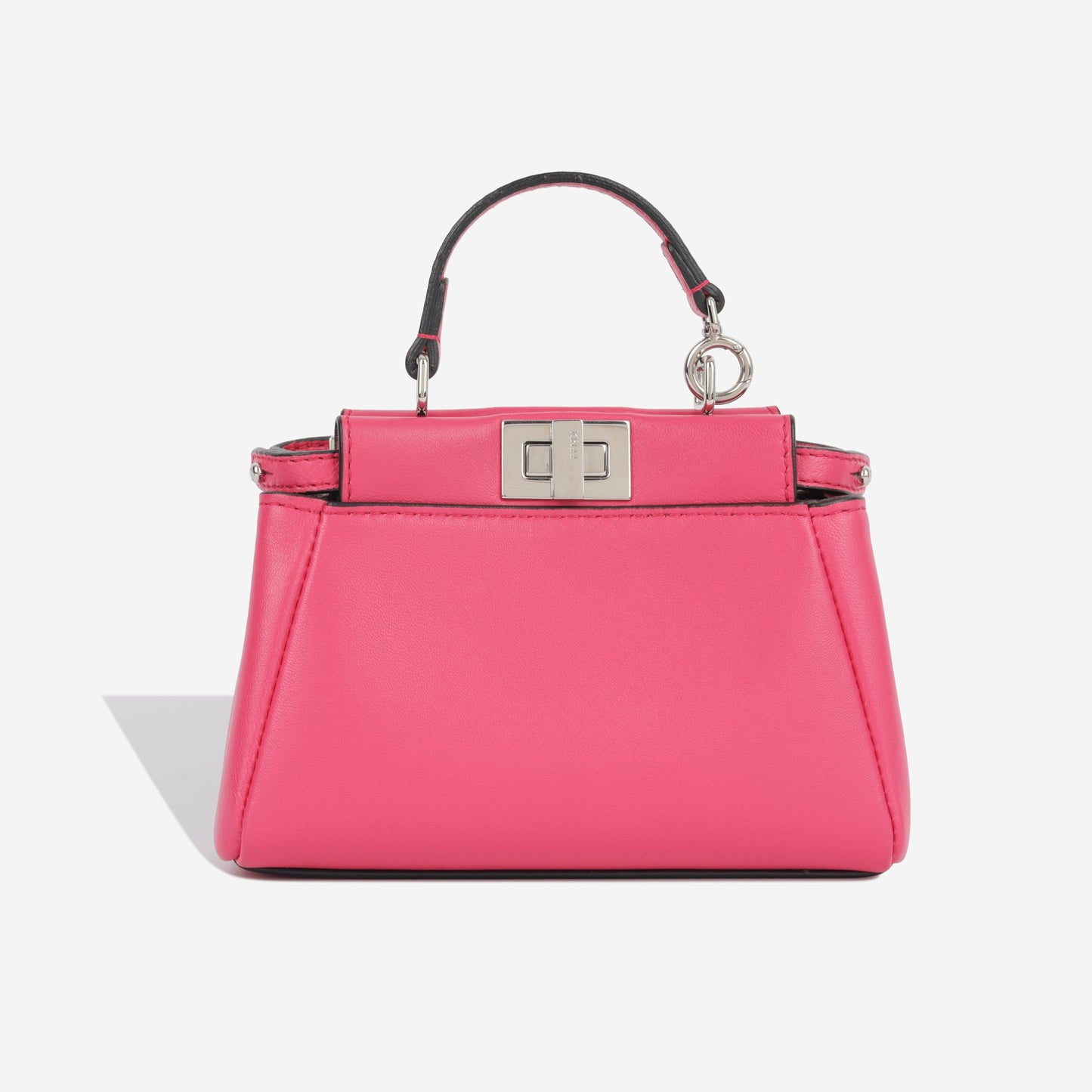 Fendi Peekaboo Leather Red Handbag Style 50