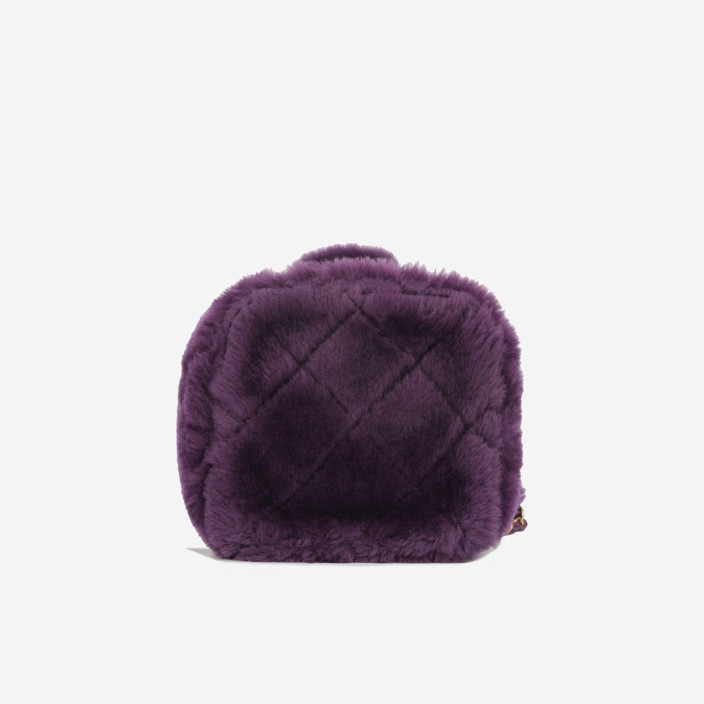 Chanel Shearling Vanity Case