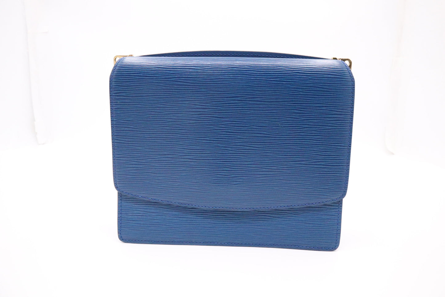 Louis Vuitton Grenelle in Epi Blue Leather