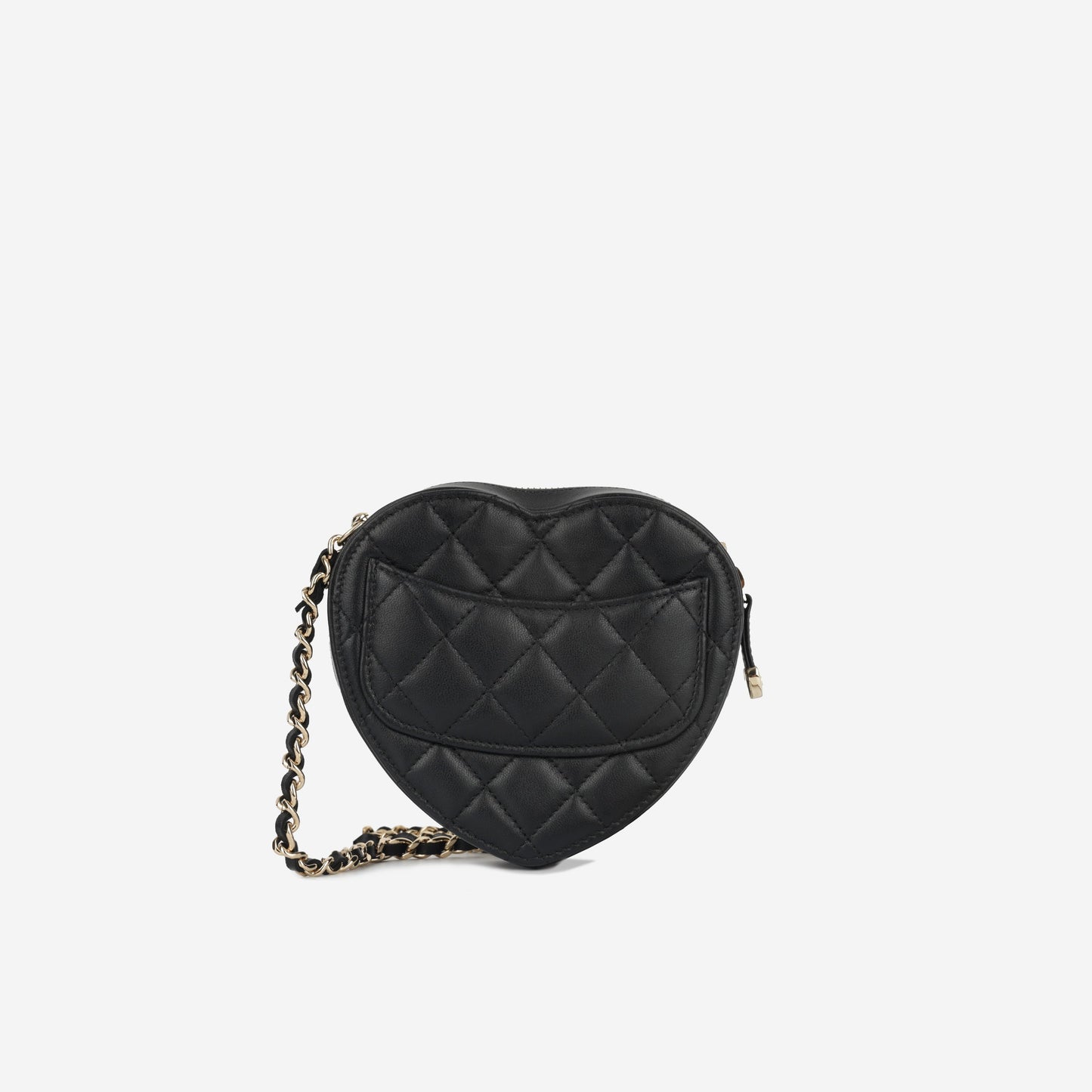 Chanel Small Heart Bag - Black
