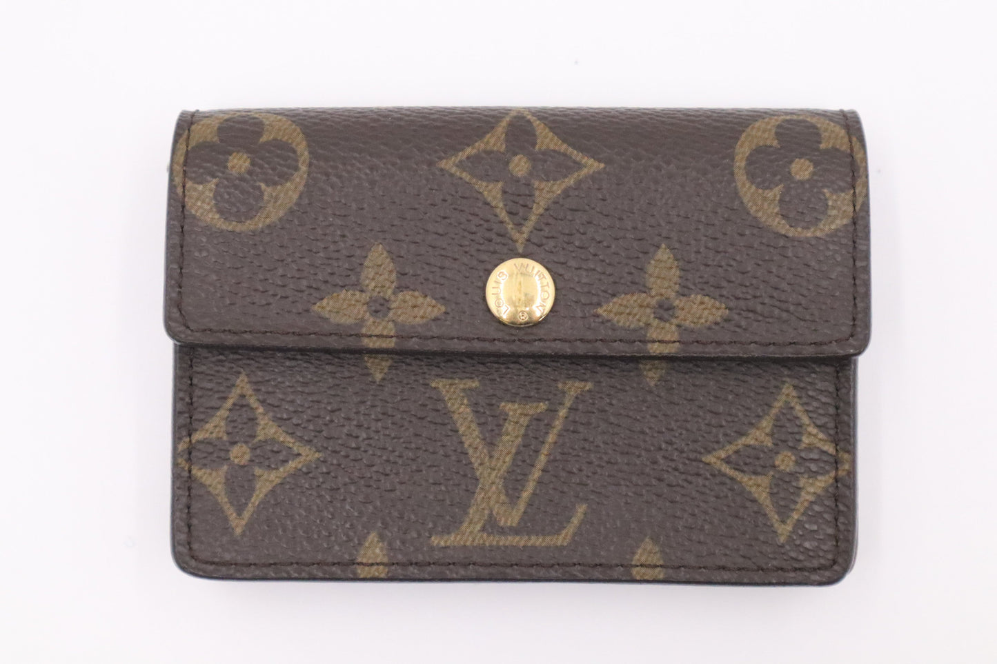 Louis Vuitton Porte Monnaie Accordion Wallet in Monogram Canvas