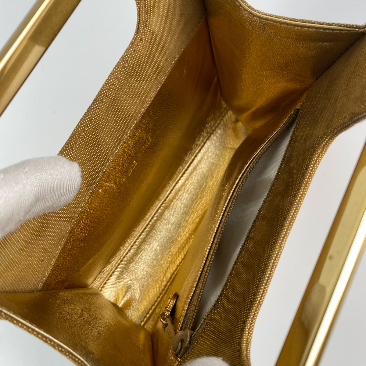 Chanel  Metallic Top Handle