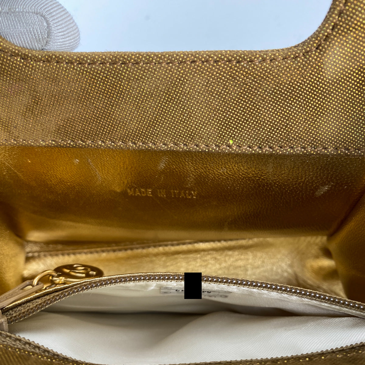 Chanel  Metallic Top Handle
