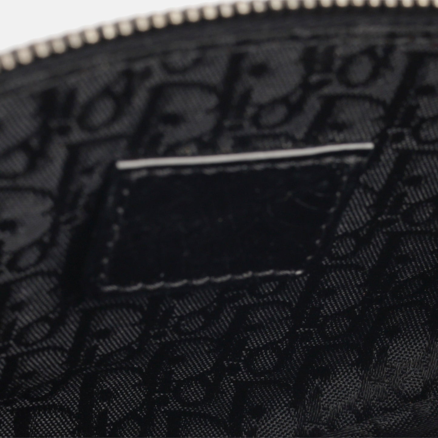 Dior Nylon Pochette Leather Shoulder Bag