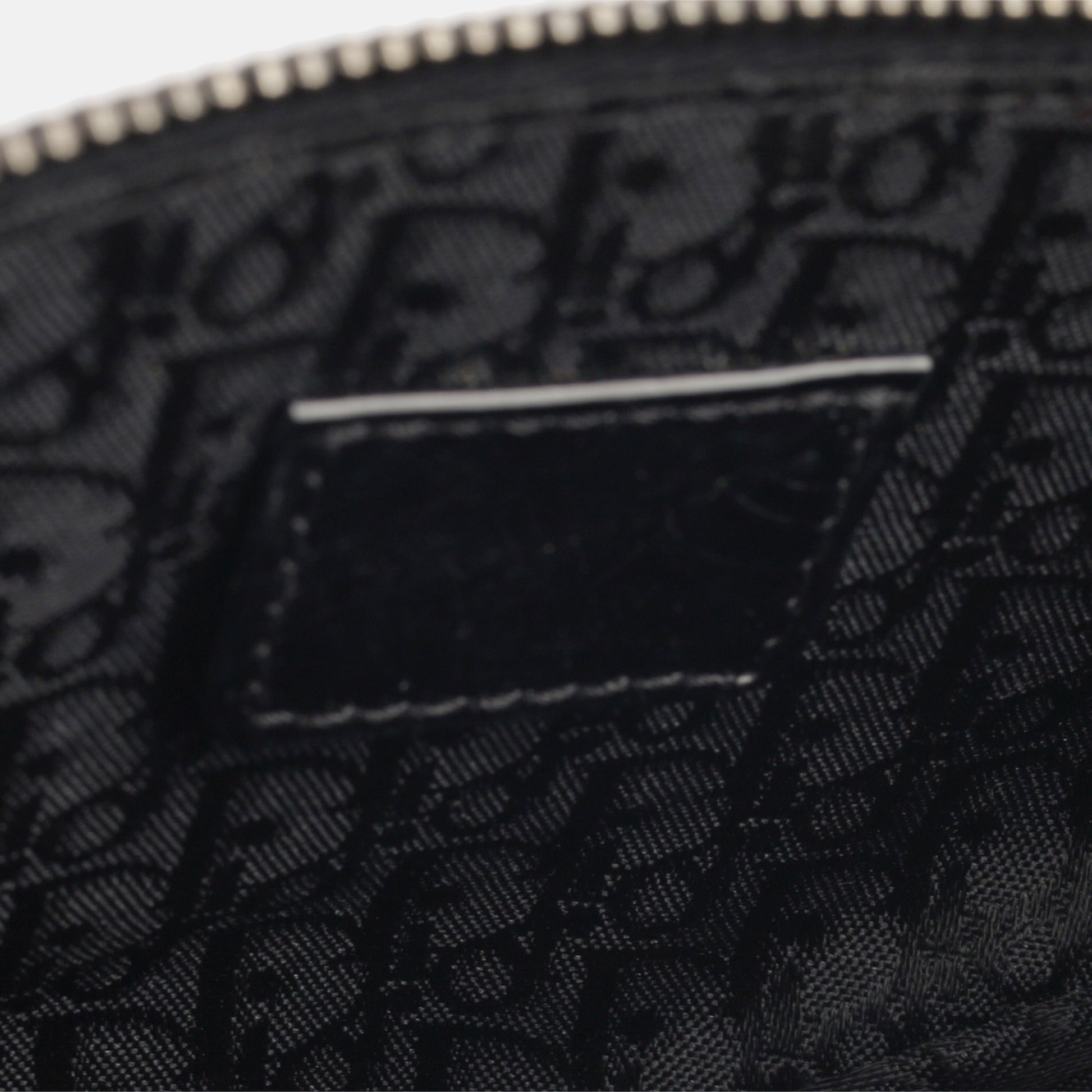 Dior Nylon Pochette Leather Shoulder Bag
