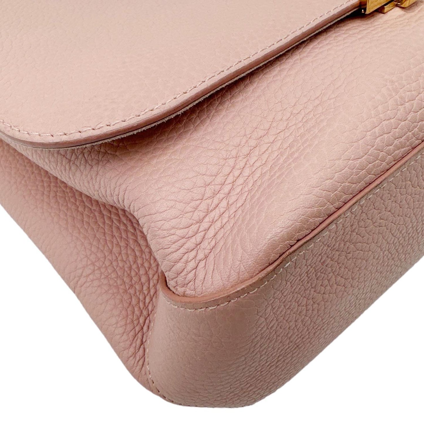 LOUIS VUITTON Volta Taurillon Leather Shoulder Bag Pink