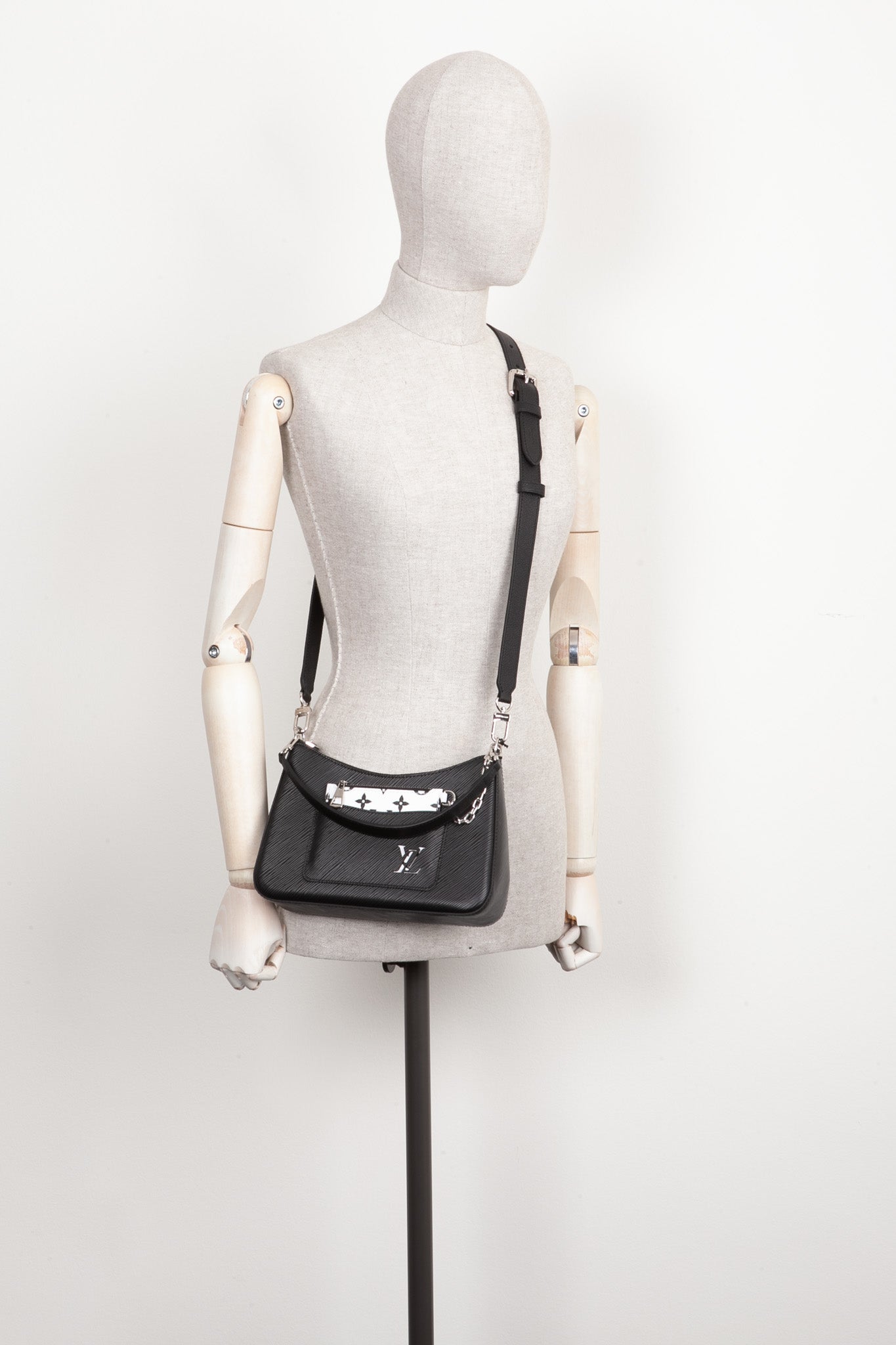 Louis Vuitton 2021 Marelle Epi Leather Bag Black