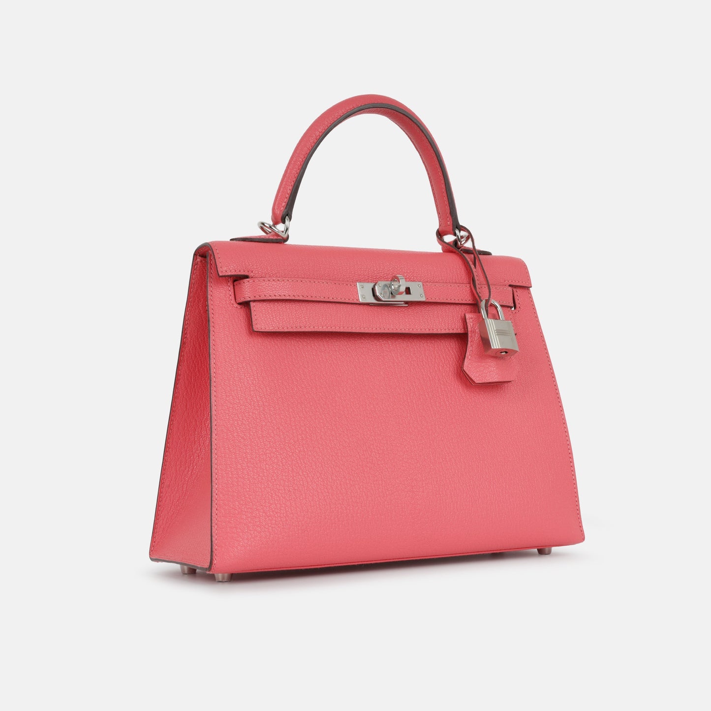 Hermès Kelly 25 - Rose Lipstick Chevre | Palladium Hardware