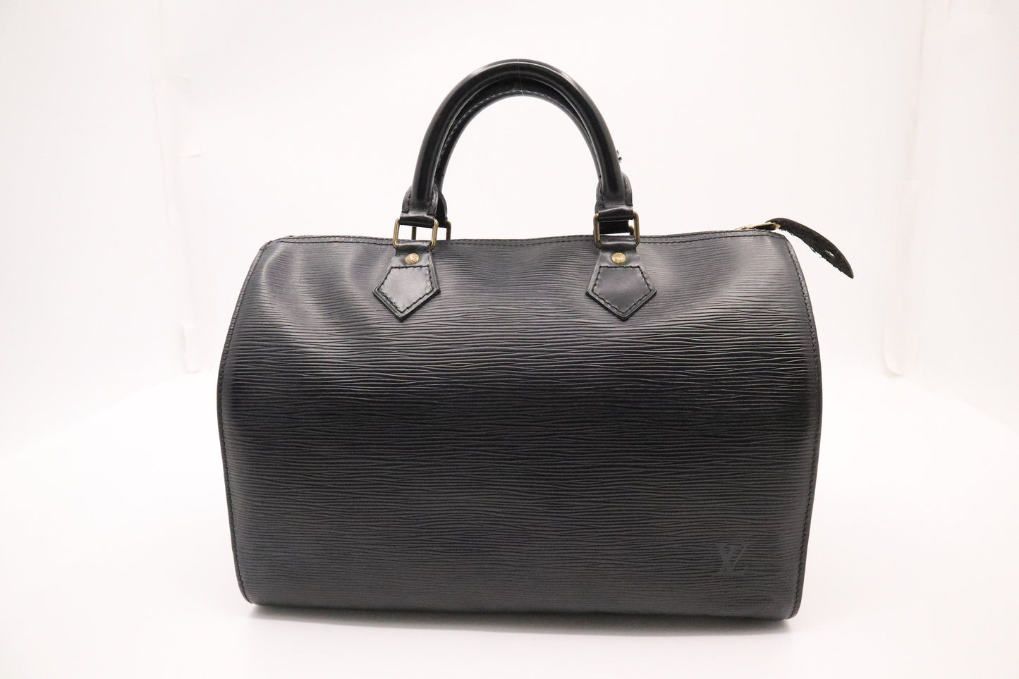 Louis Vuitton Speedy 30 in Black Epi Leather
