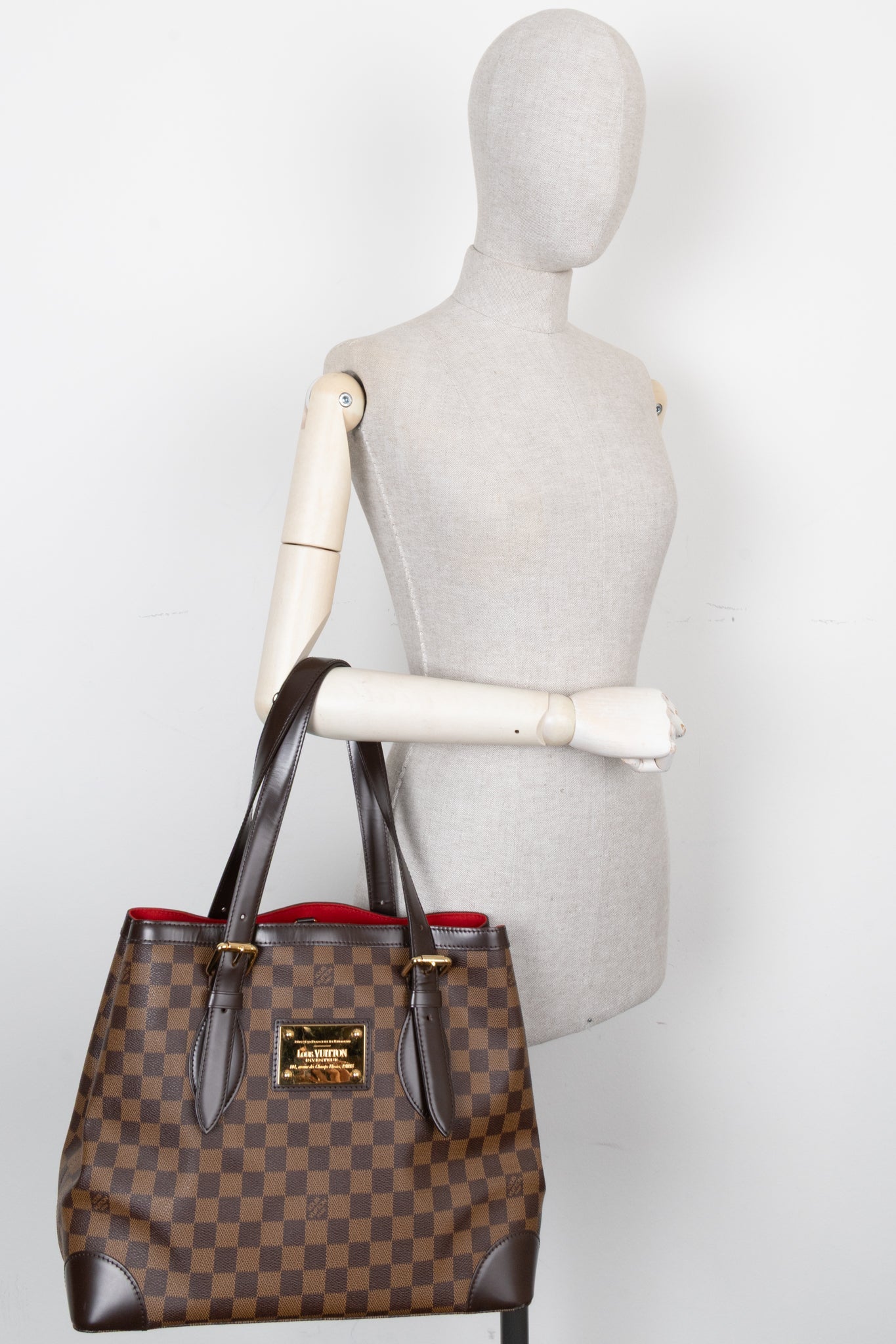 LOUIS VUITTON Hampstead MM Bag Damier Ebene