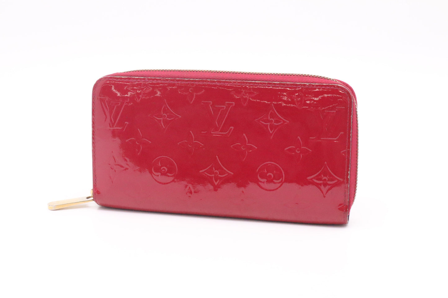 Louis Vuitton Zippy Wallet in Indian Rose Vernis Leather