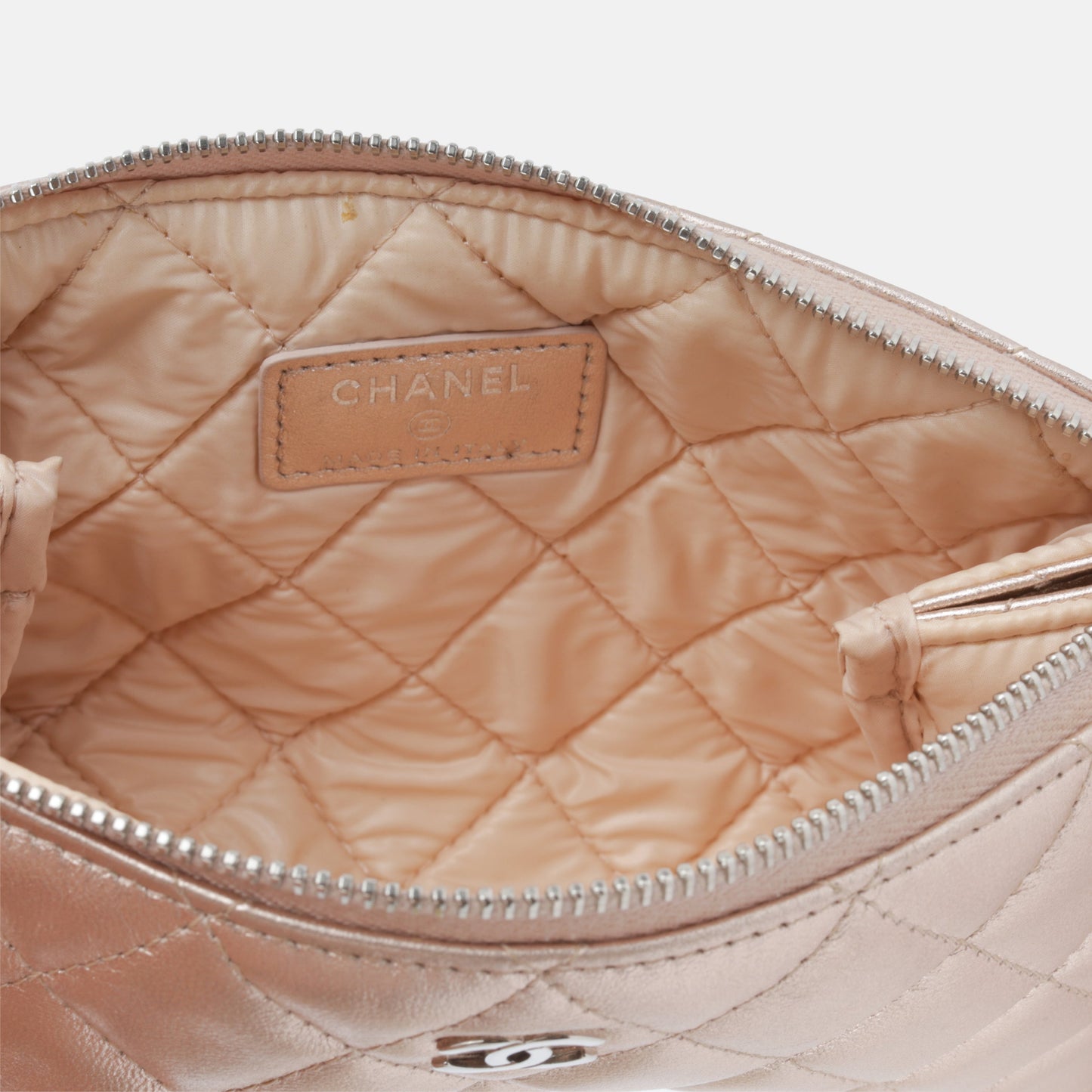 Chanel Metallic Mini Pouch