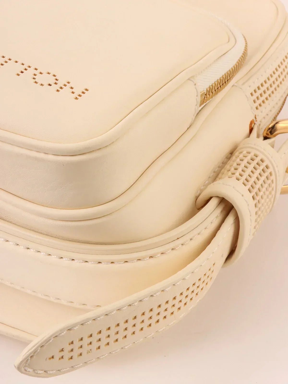 LOUIS VUITTON 2007 Made Cuir Bequia Trotter Mm Blanc