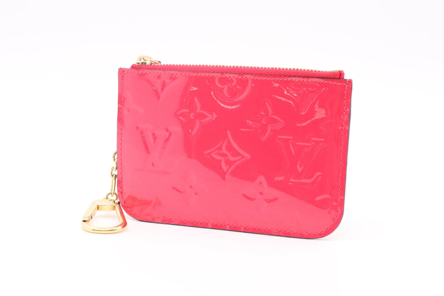 Louis Vuitton Cles NM in Rose Pop Vernis Leather