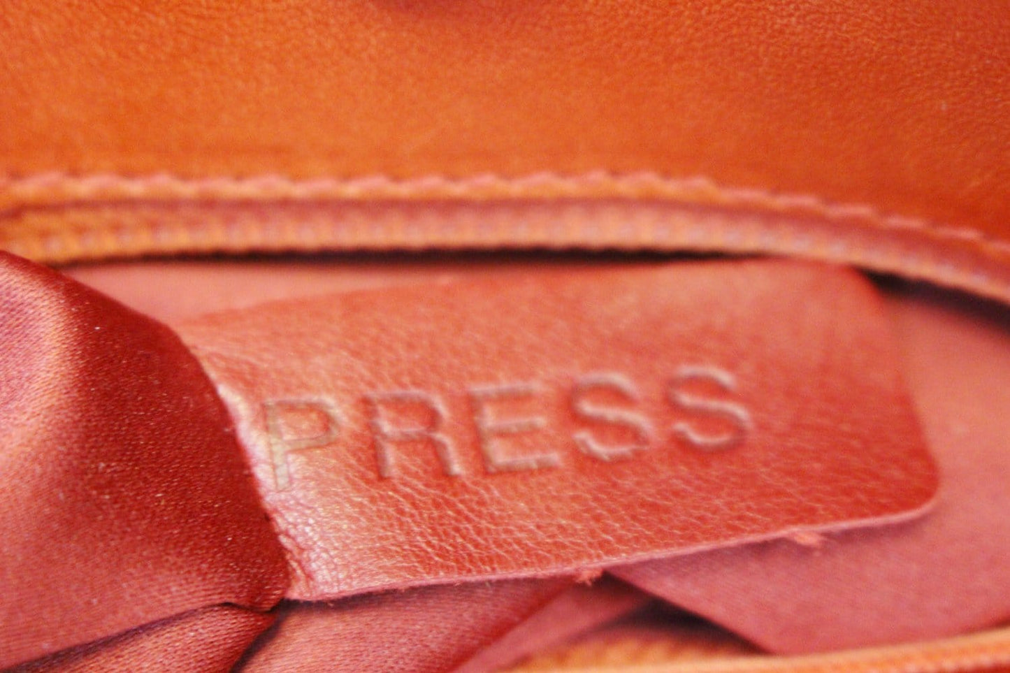 CHANEL 3 Bag Versus Orange Lambskin Leather Classic Flap Shoulder Bag