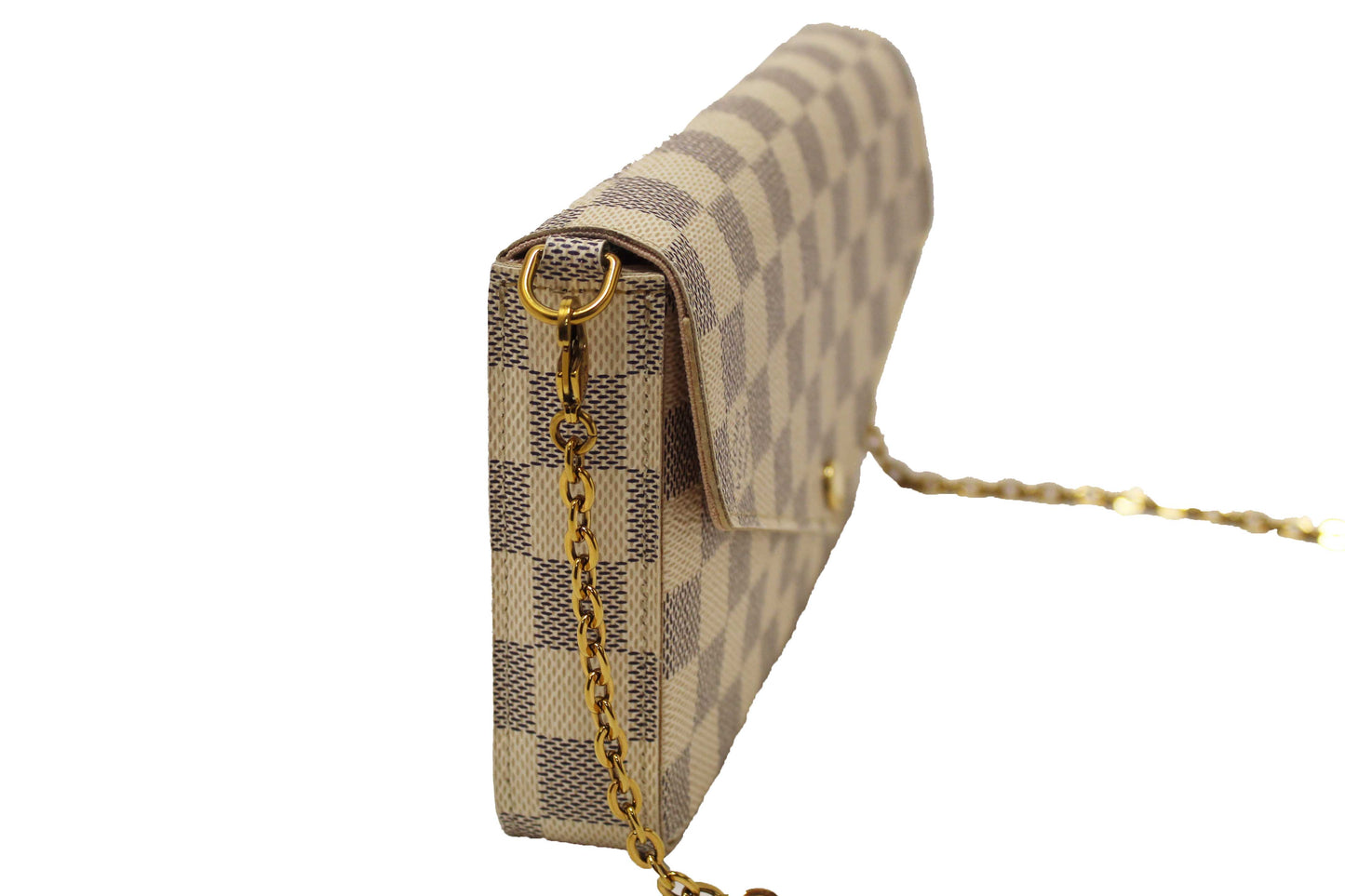 Louis Vuitton Damier Azur Felicie Pochette Crossbody Bag