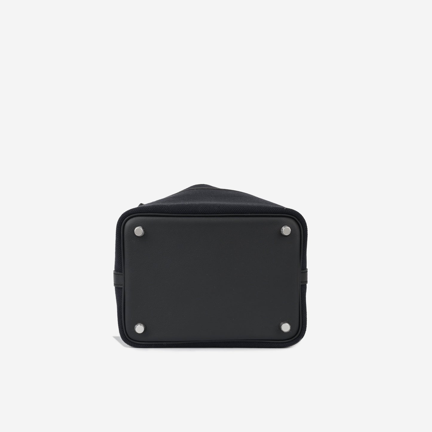 Hermès Picotin 18 Cargo - Bleu Marine Canvas / Black Swift | Palladium Hardware