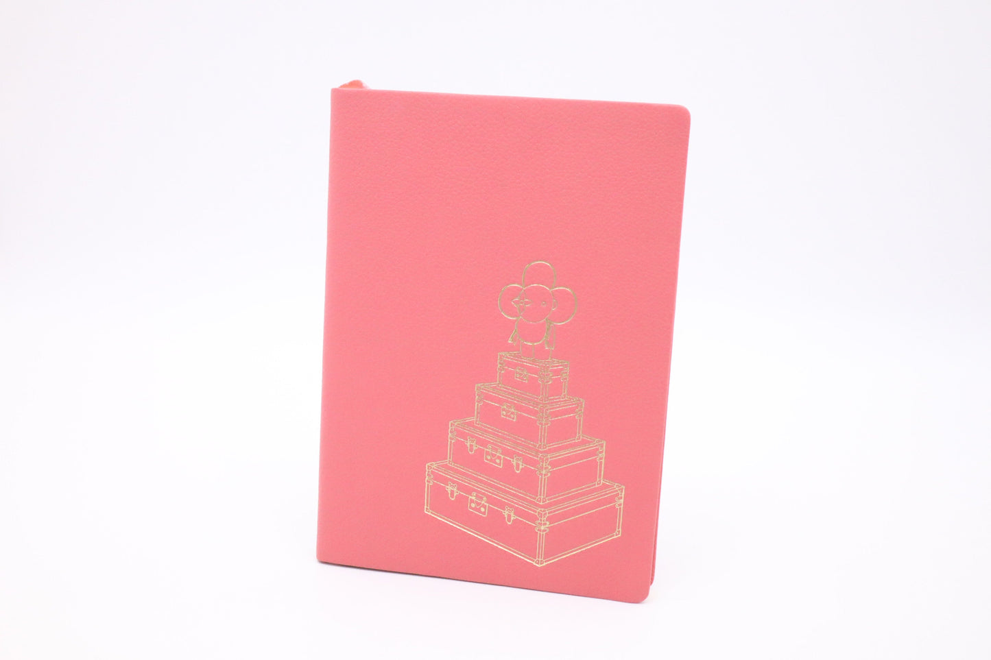 Louis Vuitton Vivienne Notebook in Pink Leather