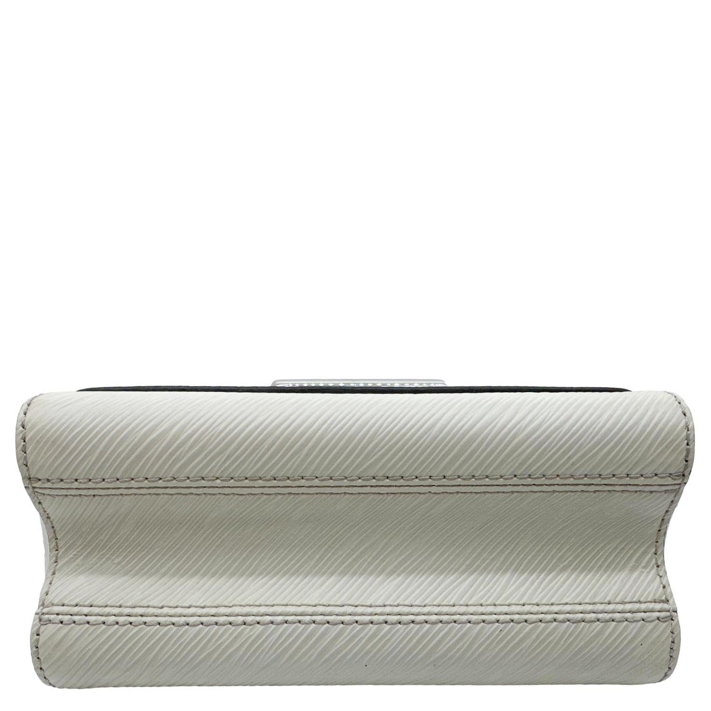 LOUIS VUITTON Twist PM Braided Handle Epi Leather Shoulder Bag White