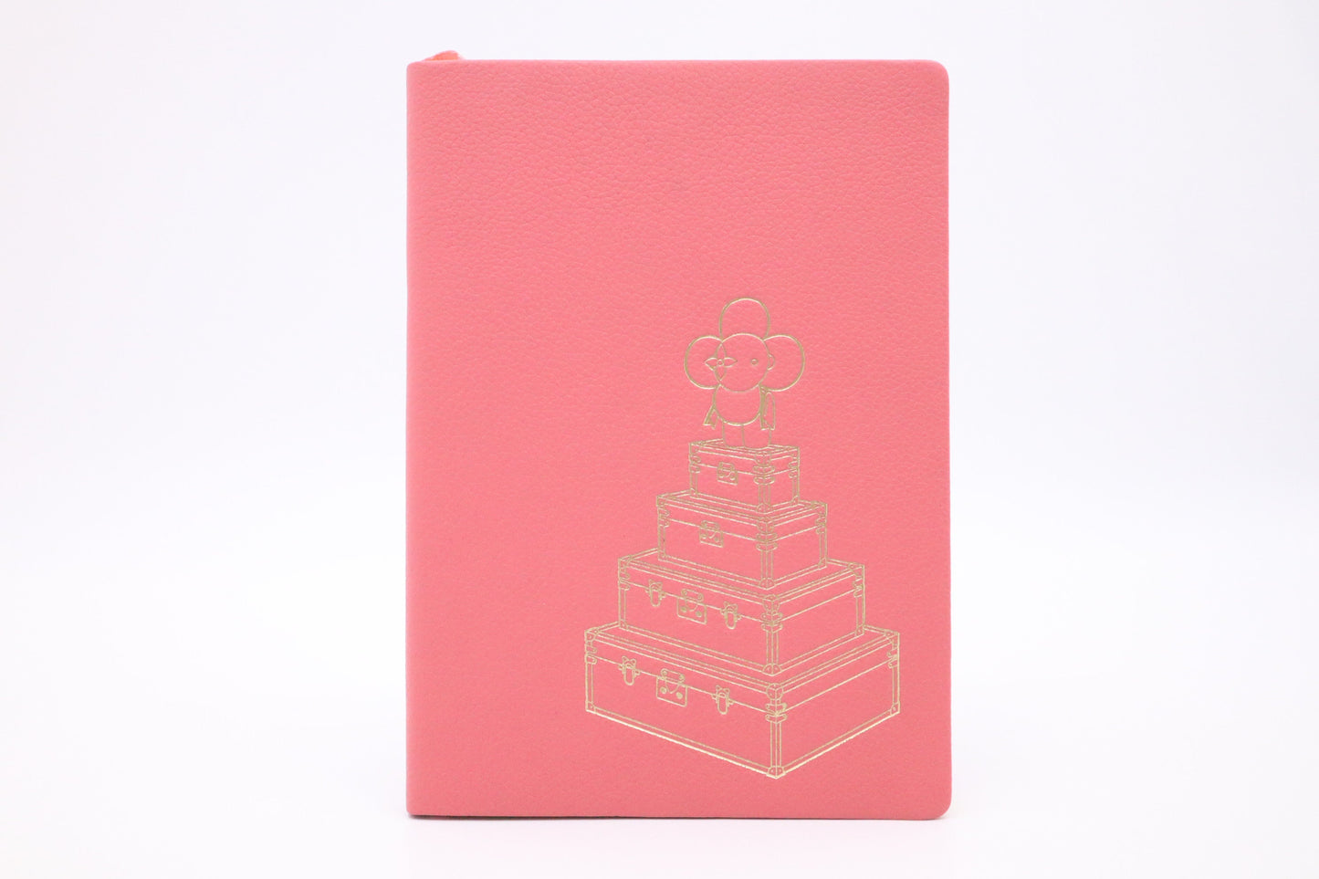 Louis Vuitton Vivienne Notebook in Pink Leather