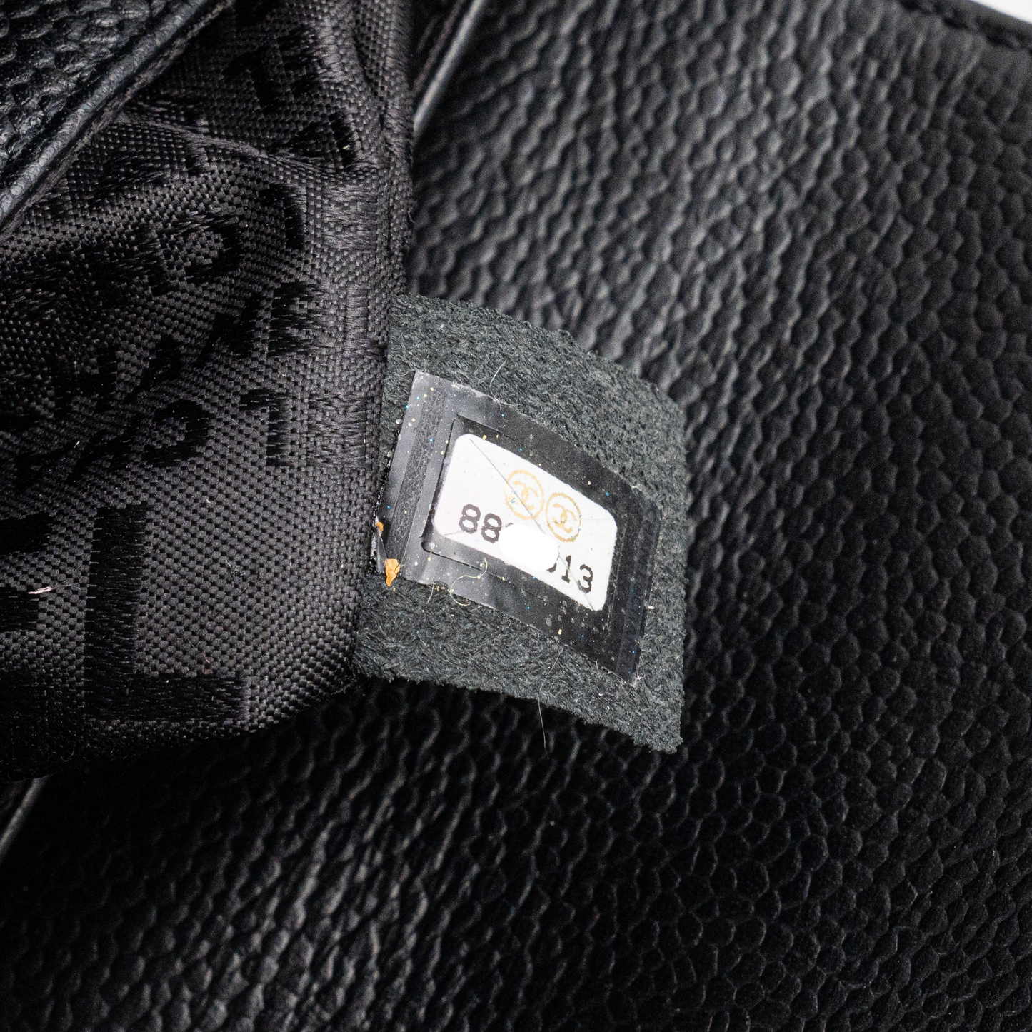 Chanel Black Caviar Seasonal Shoulder Flap Bag