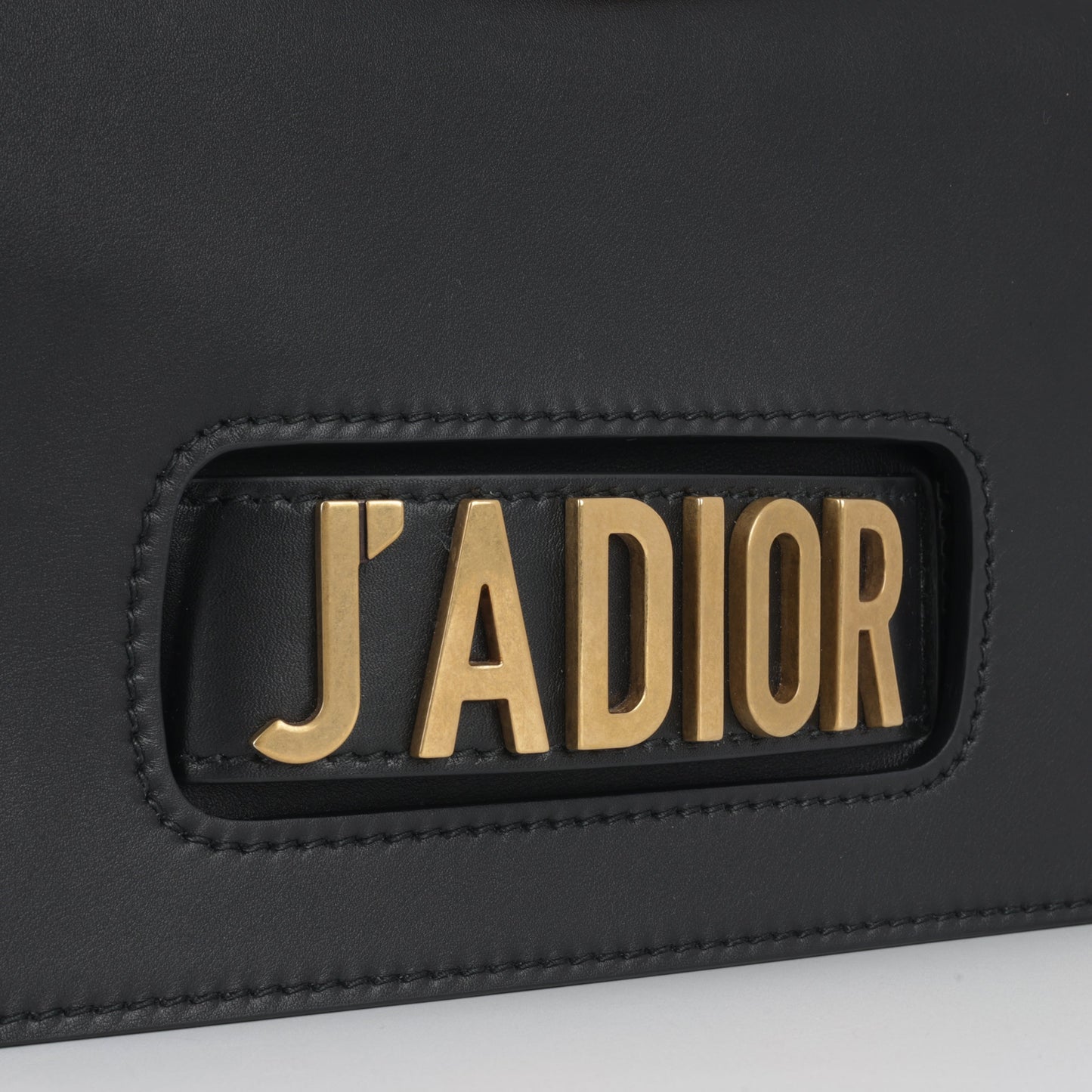 Dior J’adior Flap Bag - Black Calfskin | Gold Hardware