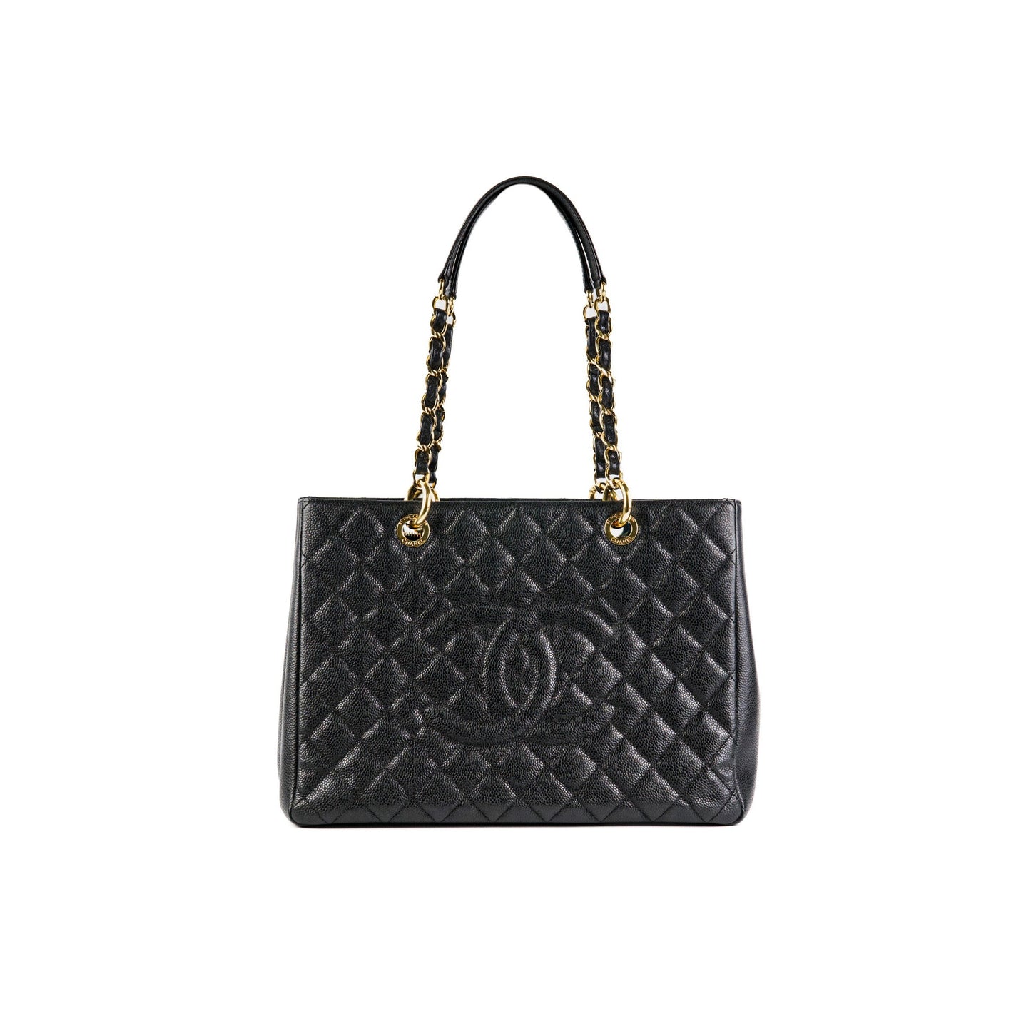Chanel Grand Shopping Tote GST Caviar Black