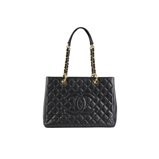 Chanel Grand Shopping Tote GST Caviar Black