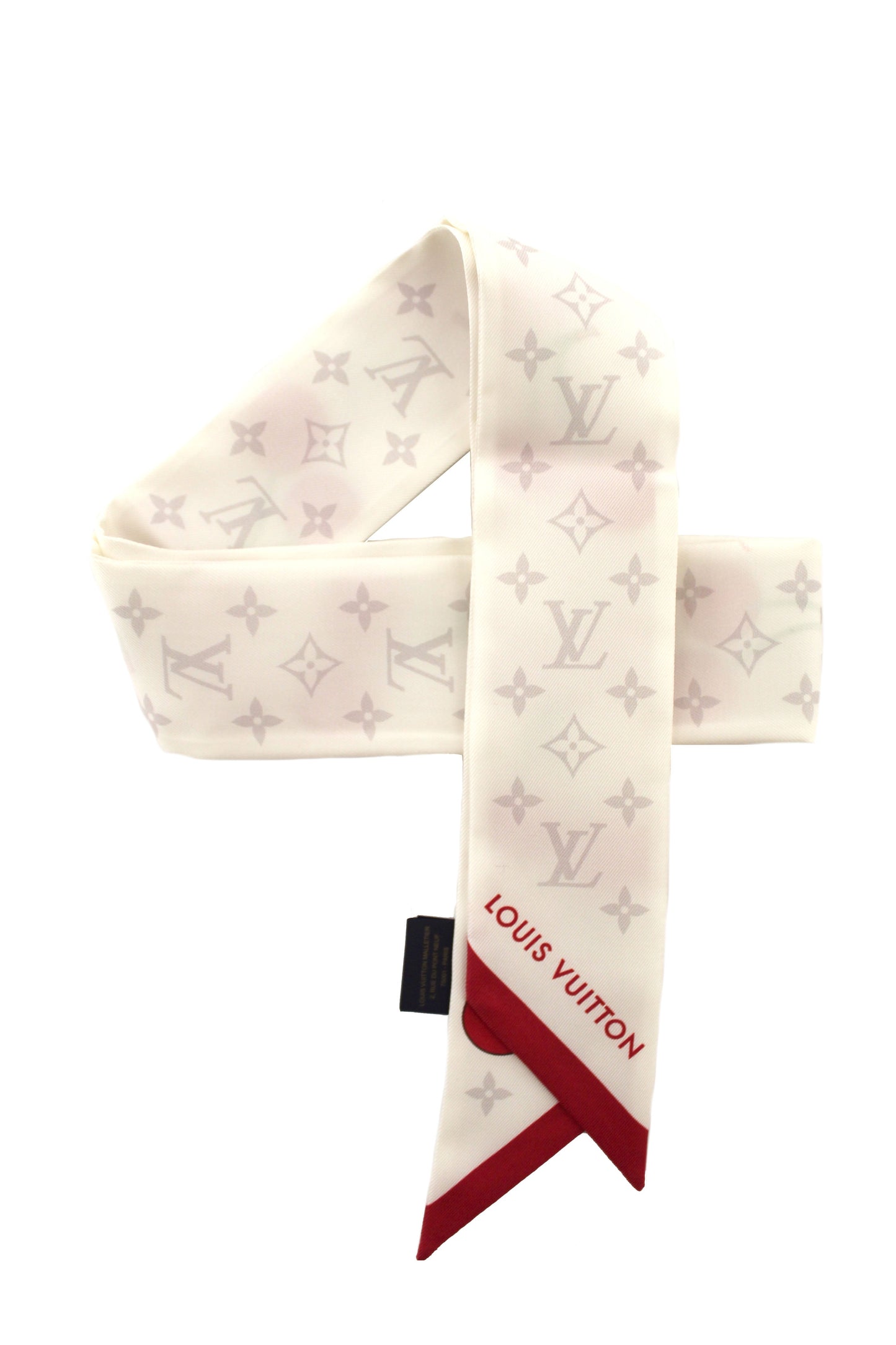 NEW Louis Vuitton White LV x TM Cerise Twilly Bandeau