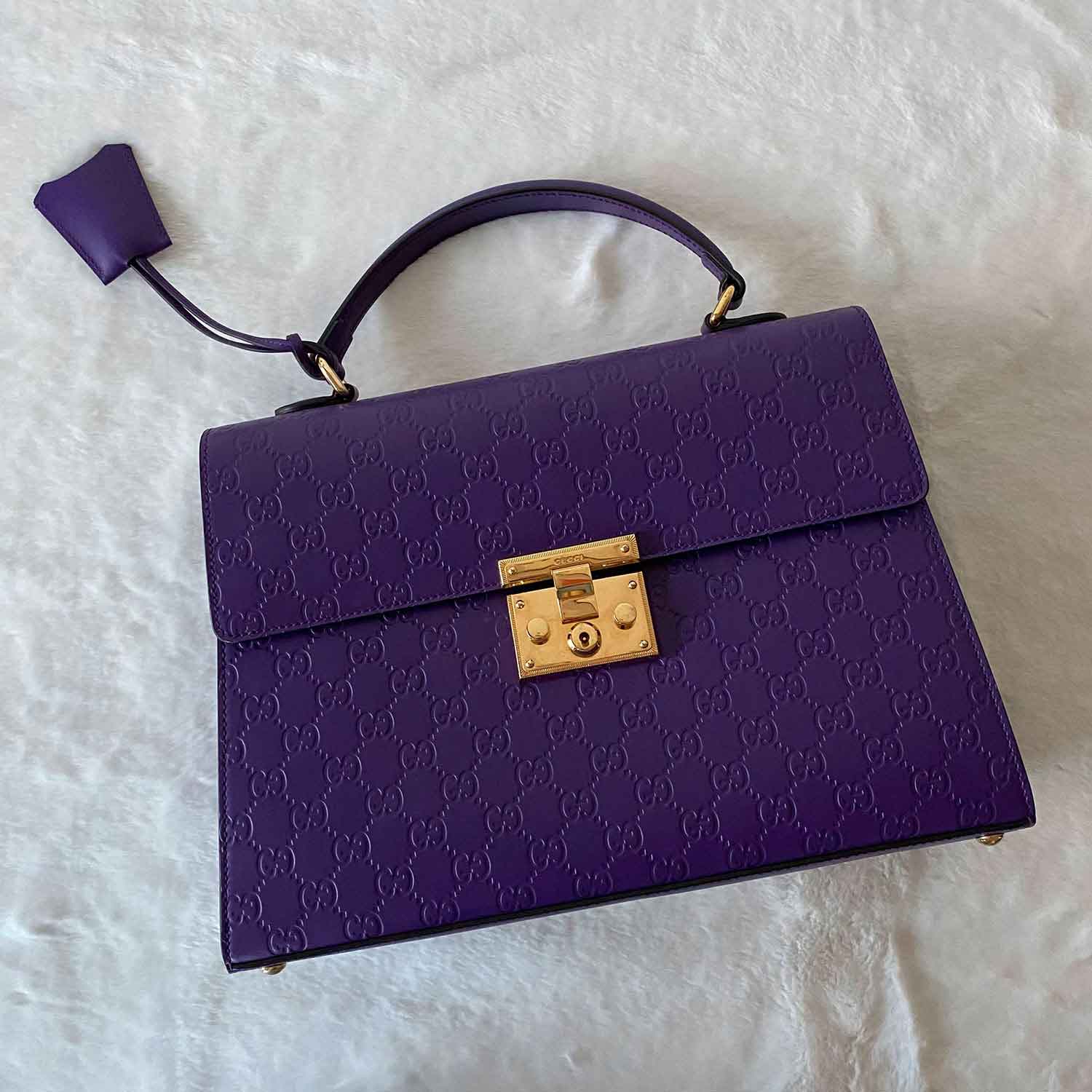 Gucci Padlock Leather Shoulder Bag Style 2
