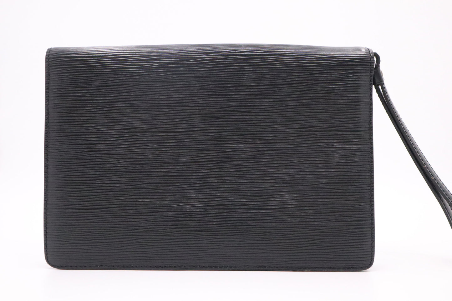 Louis Vuitton Sellier Dragonne in Black Epi Leather