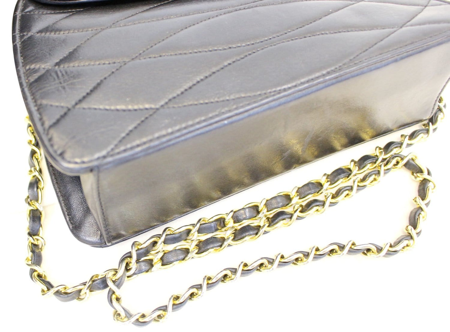 Rare CHANEL Wave Lambskin GHW CC Flap Bag