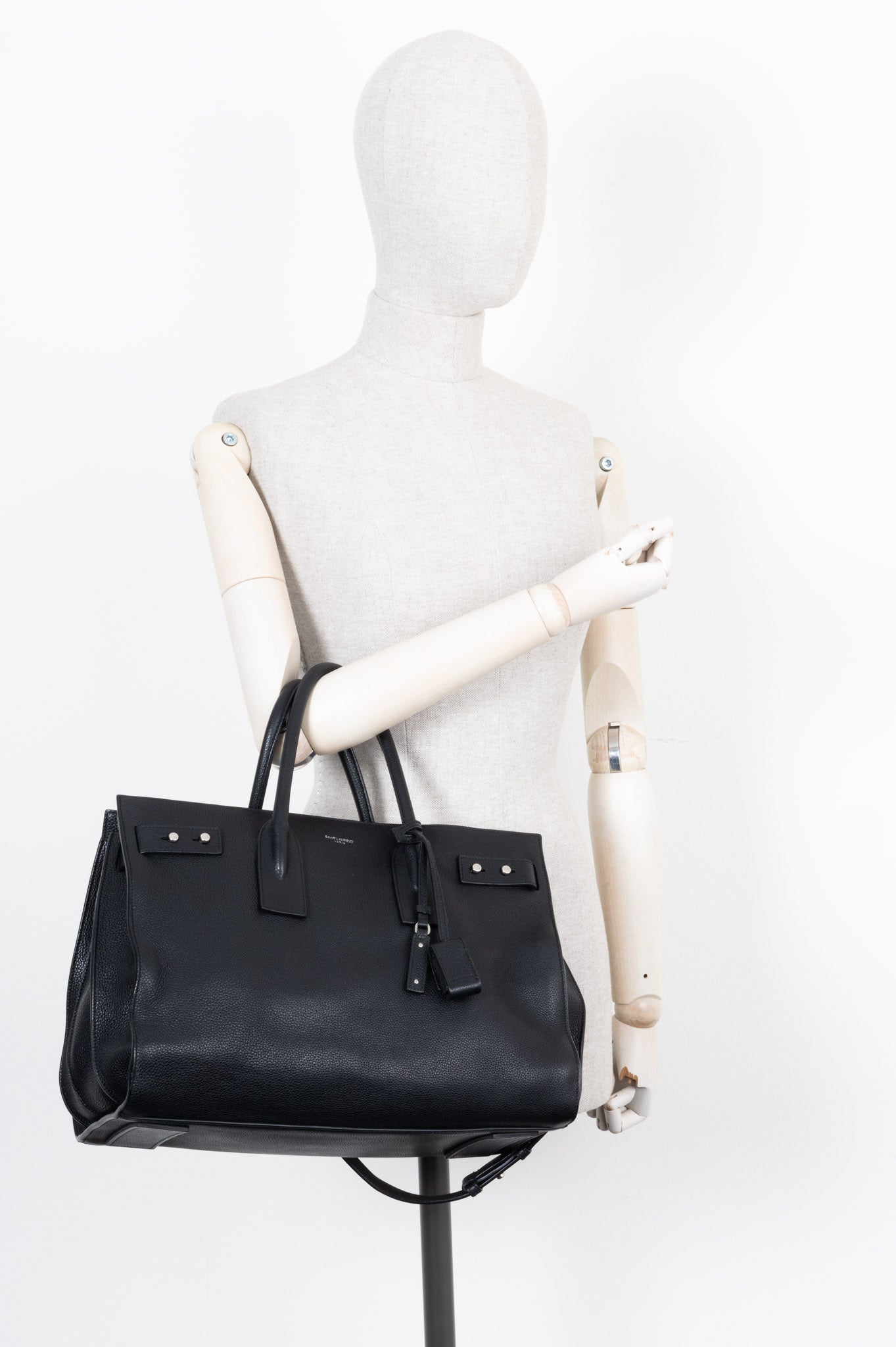SAINT LAURENT Sac De Jour Bag Medium Black