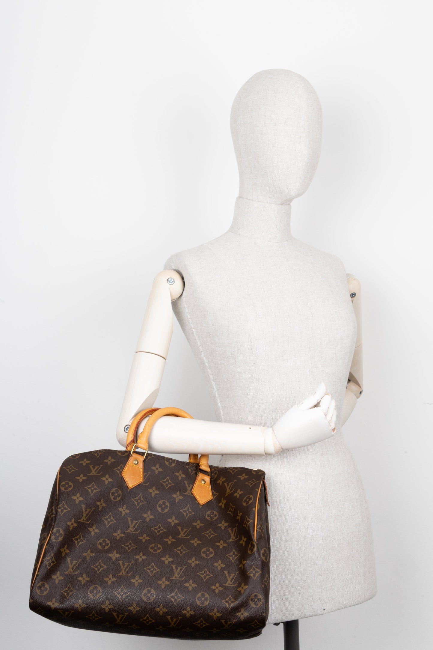 LOUIS VUITTON Speedy 35 MNG Canvas