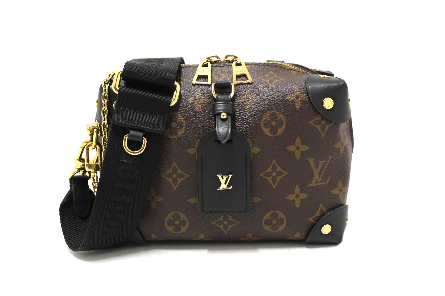 Louis Vuitton Classic Monogram Petite Malle Supple Crossbody Bag
