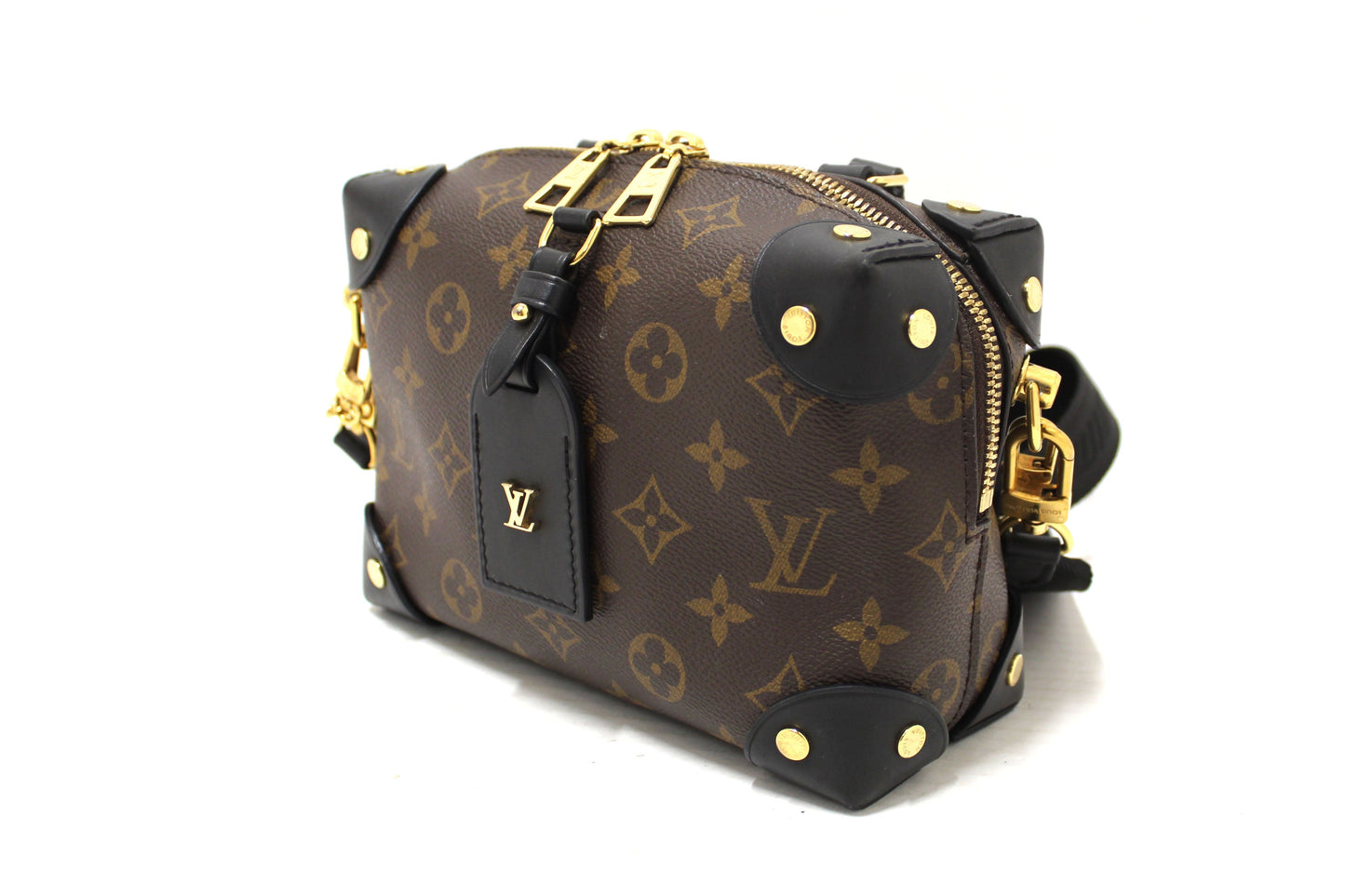 Louis Vuitton Classic Monogram Petite Malle Supple Crossbody Bag
