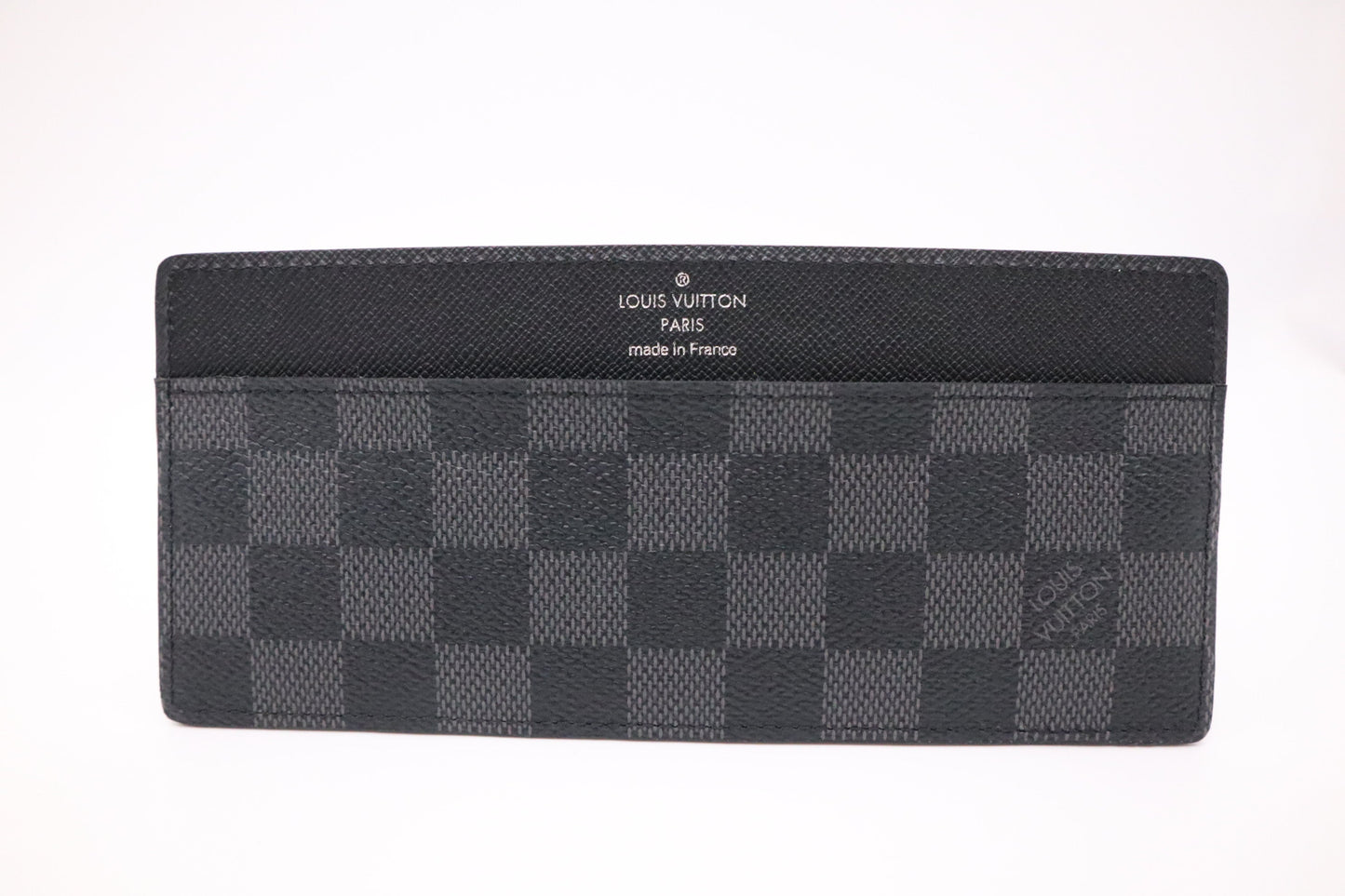 Louis Vuitton Wallet Insert in Damier Graphite Canvas