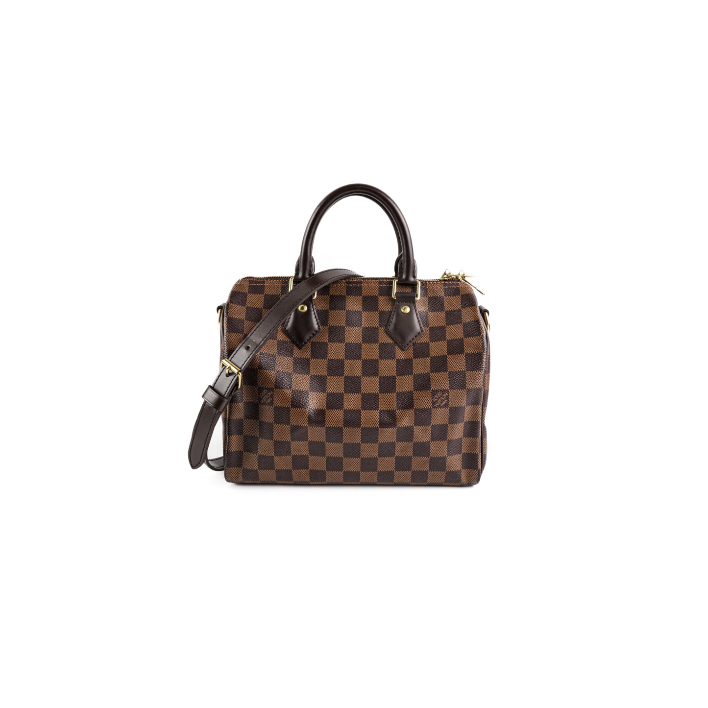 Louis Vuitton  25 Bandouliere Damier Ebene Bag