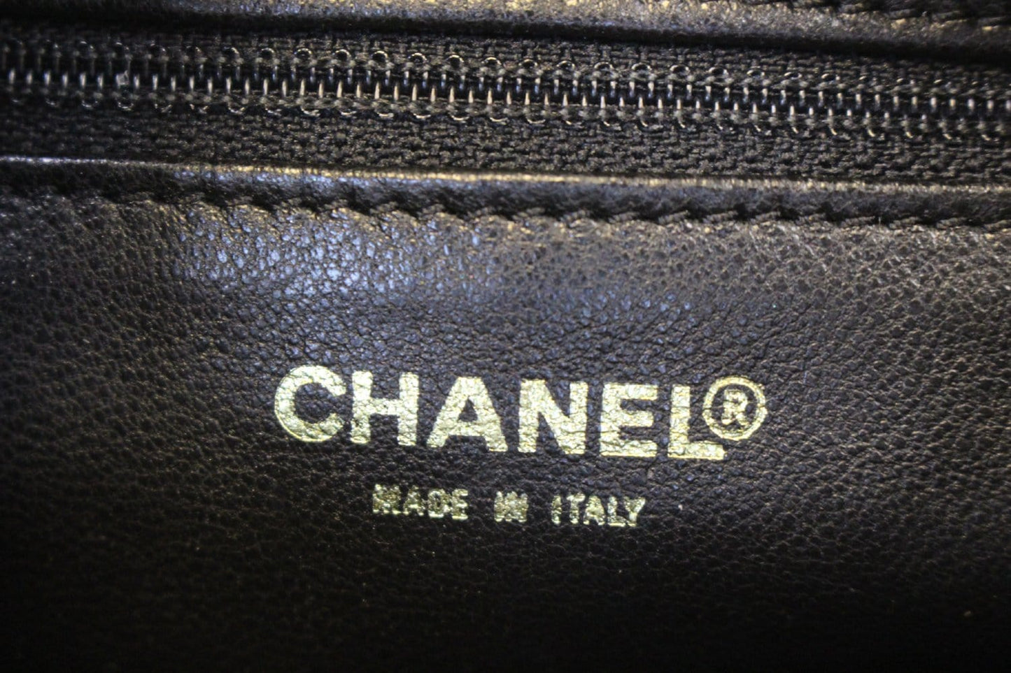 Pre Loved Chanel Jacket Motif Chain Shoulder Bag