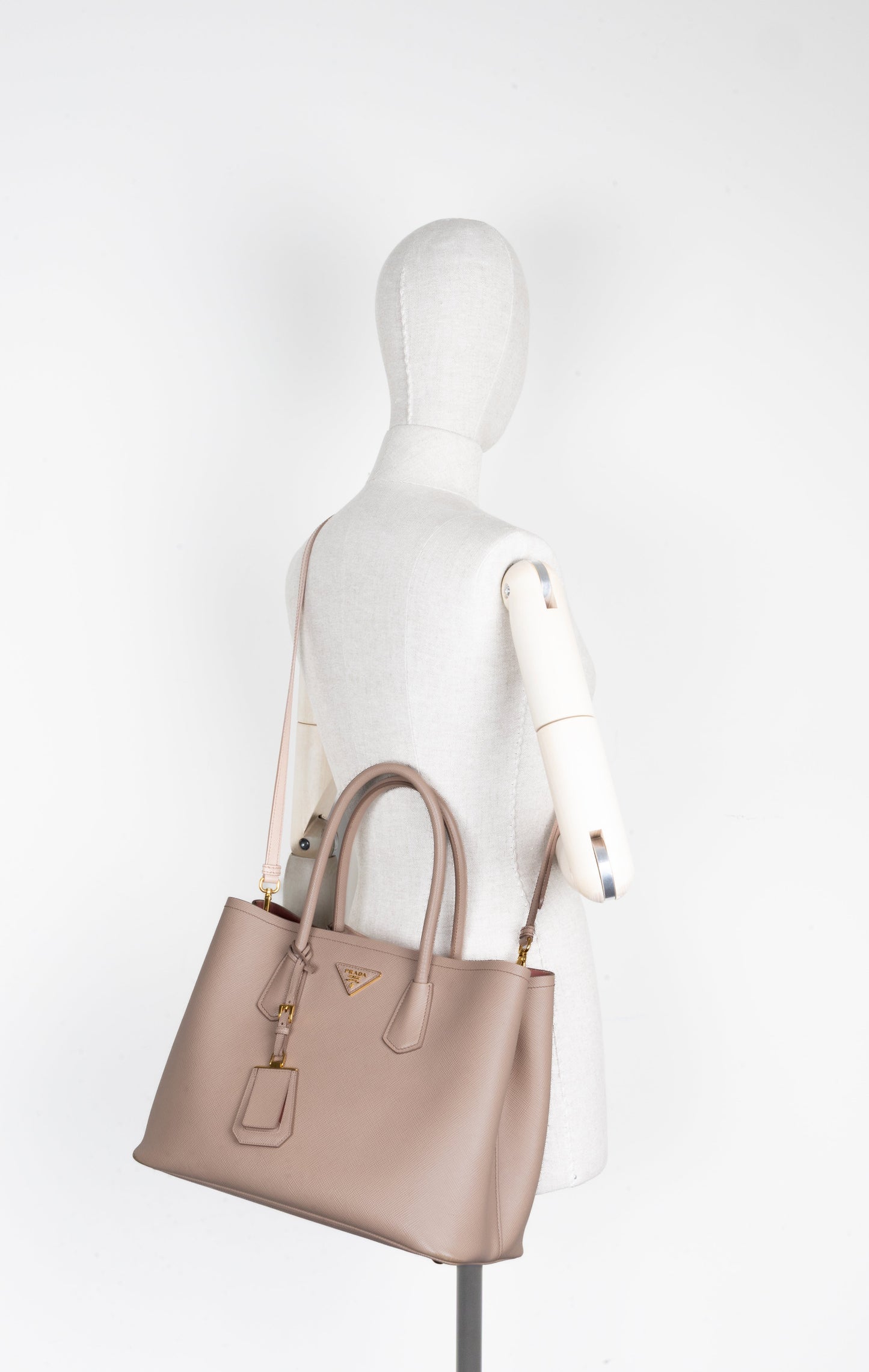 PRADA Double Bag Large Rose