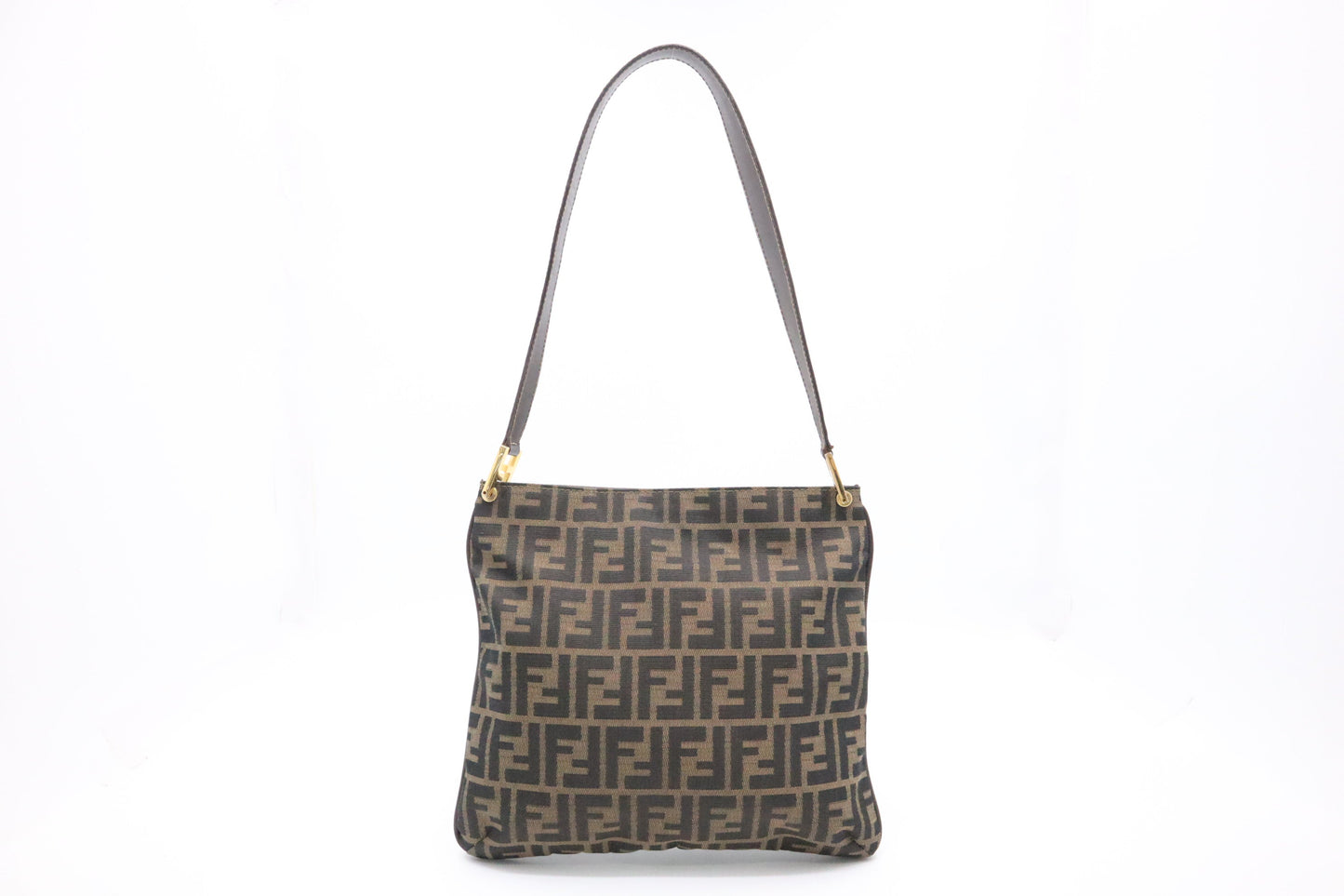 Fendi Shoulder Bag in Zucca Canvas