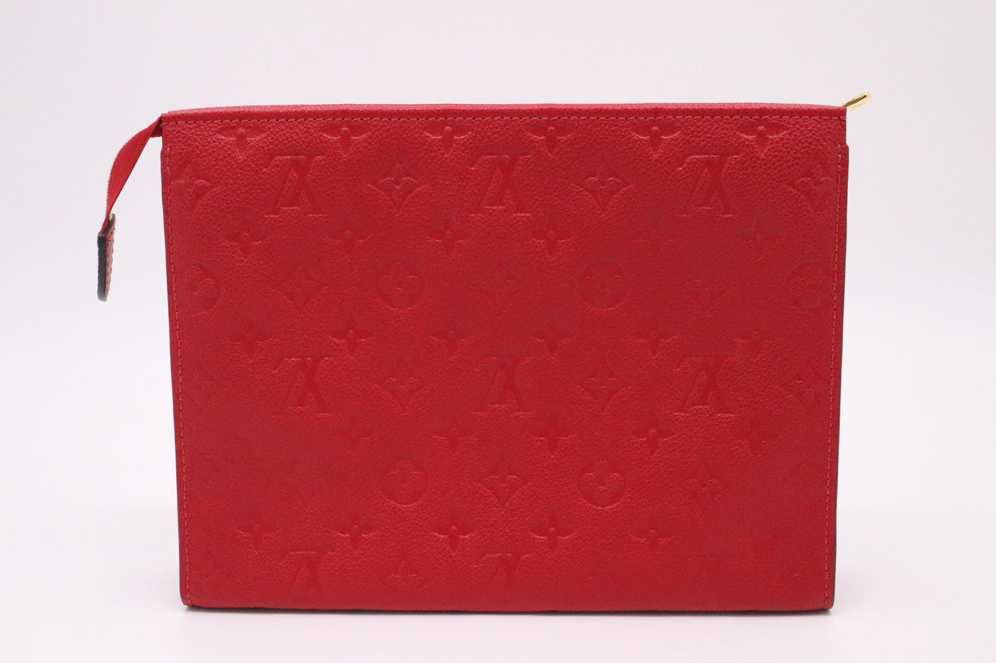 Louis Vuitton Toiletry 26 in Red Empreinte Leather