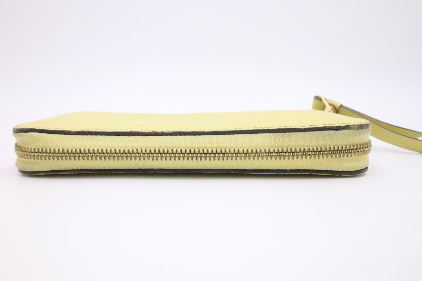 Louis Vuitton Long Zippy Wallet in Yellow Empreinte Leather