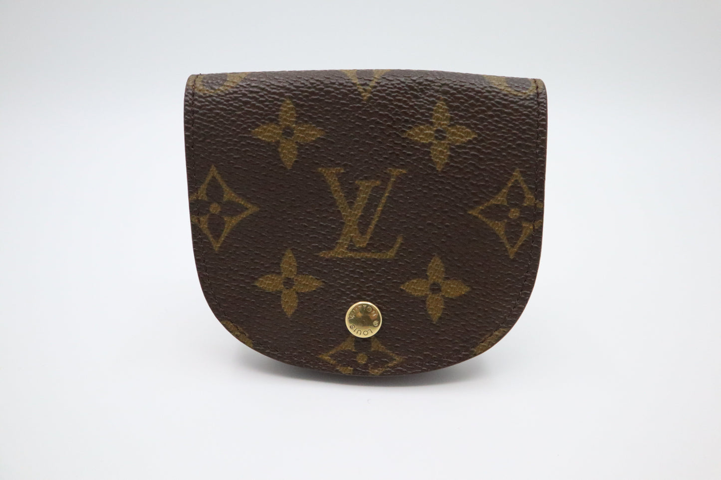 Louis Vuitton Porte Monnaie Gousset in Monogram Canvas
