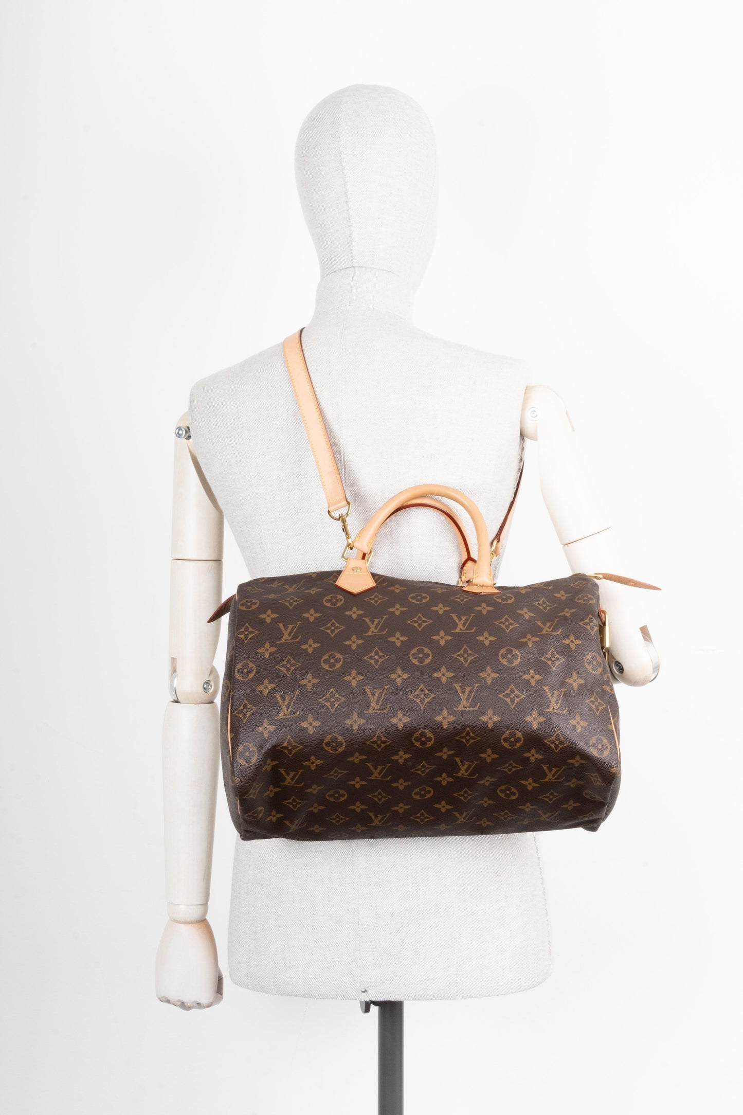 LOUIS VUITTON Speedy 35 MNG Canvas