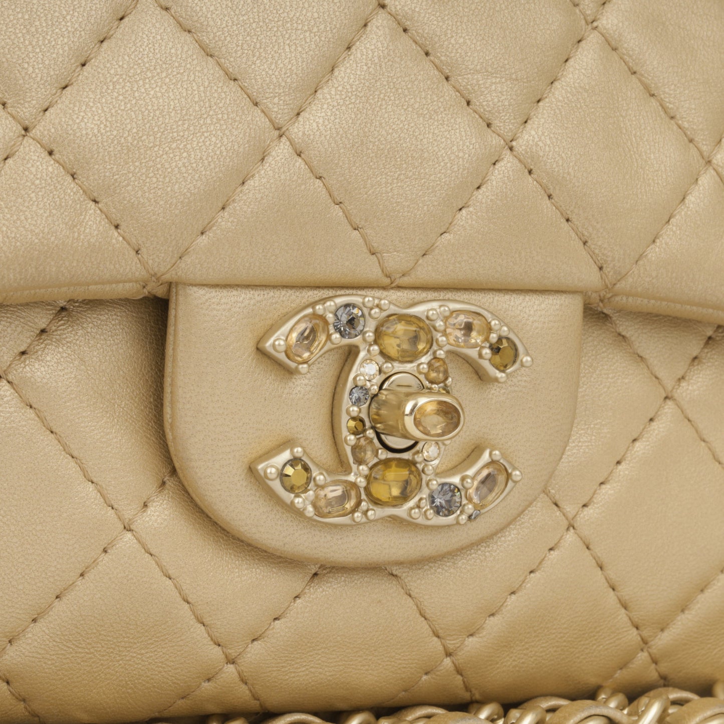 Chanel Seasonal Flap  - Champagne Gold