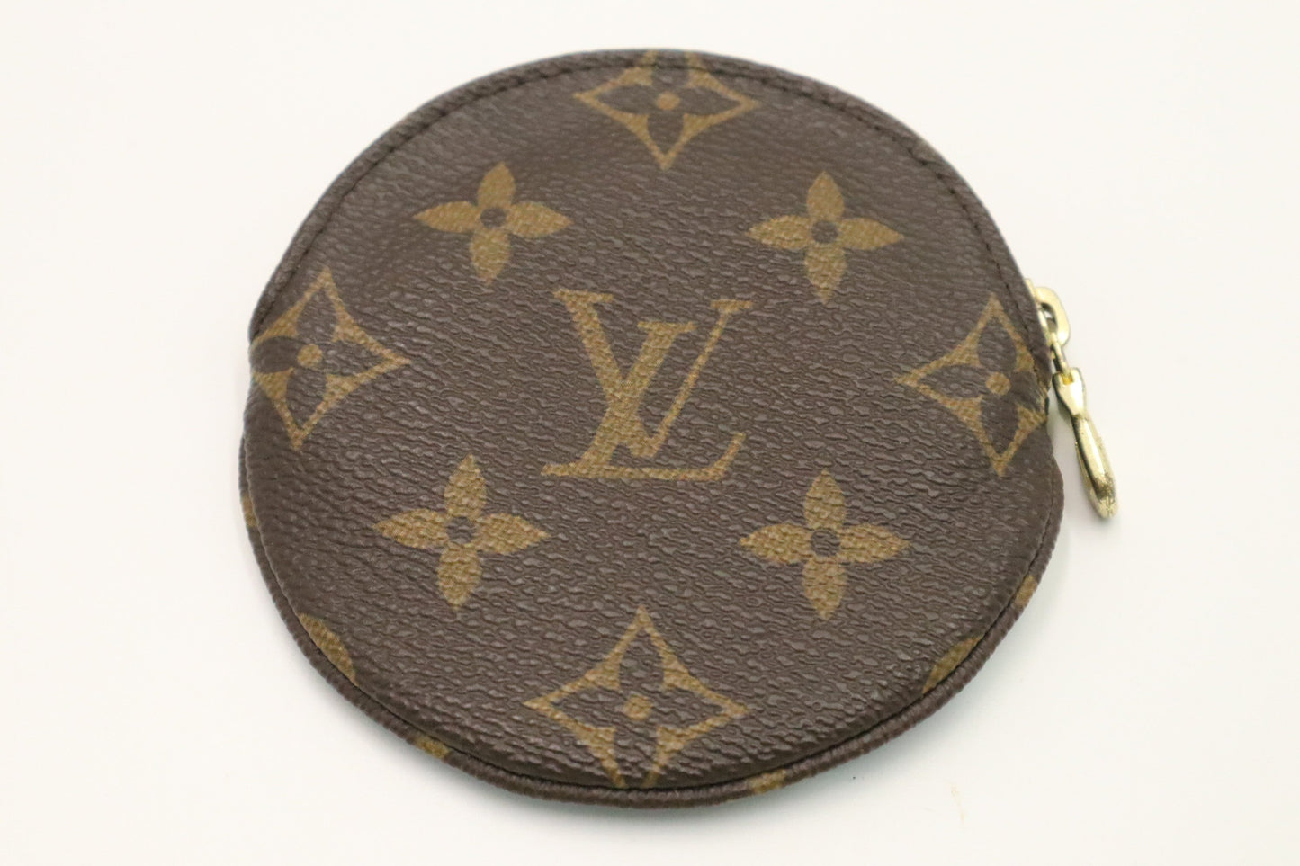 Louis Vuitton "Vivienne in Venice" Round Coin Case in Monogram Canvas