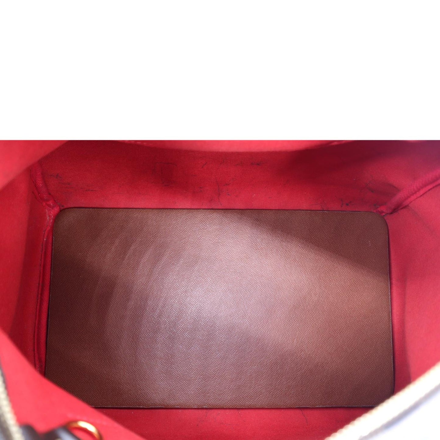 LOUIS VUITTON  30 Damier Ebene Satchel Bag Brown